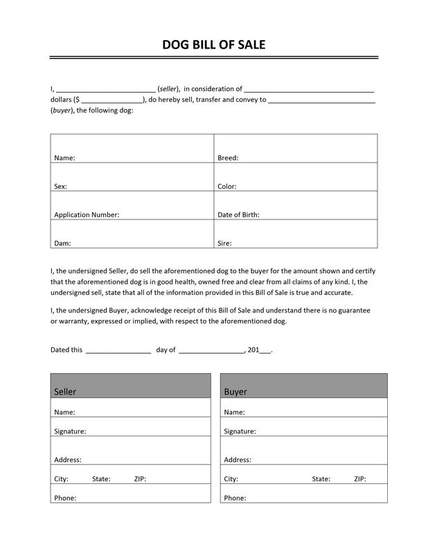 Bike Bill of Sale Kind Theme