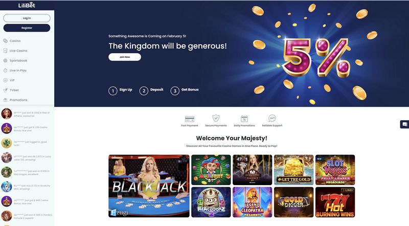 Lilibet Casino Norge: En komplett spillopplevelse